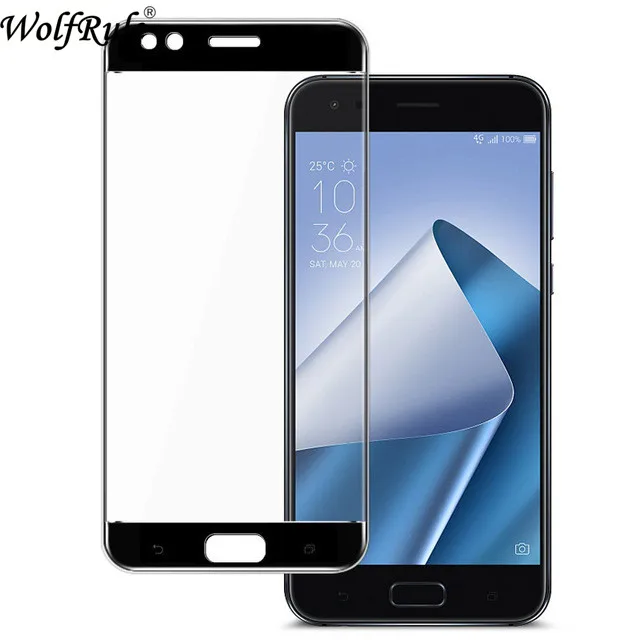 Защитная пленка для экрана Asus ZenFone 4 ZE554KL закаленное стекло 9H с защитой от царапин |