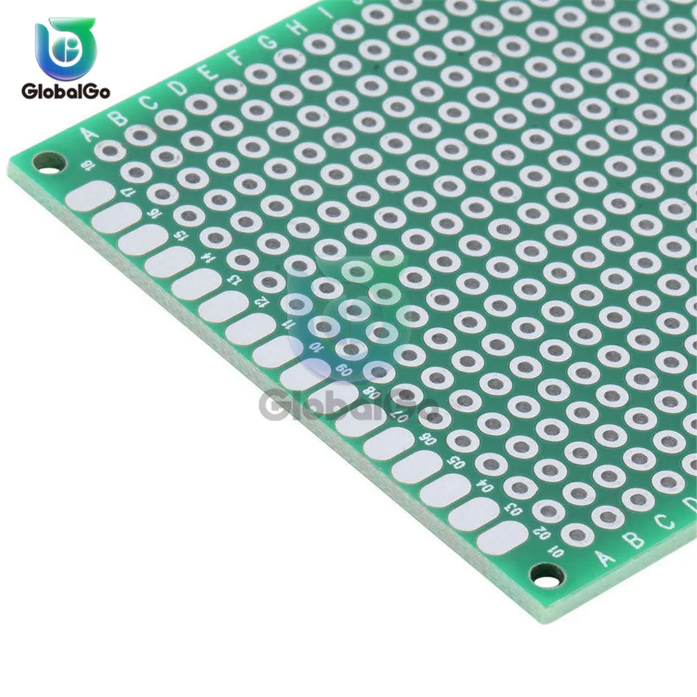 3 шт./лот 5X7 см двухсторонний медный Прототип PCB универсальная плата