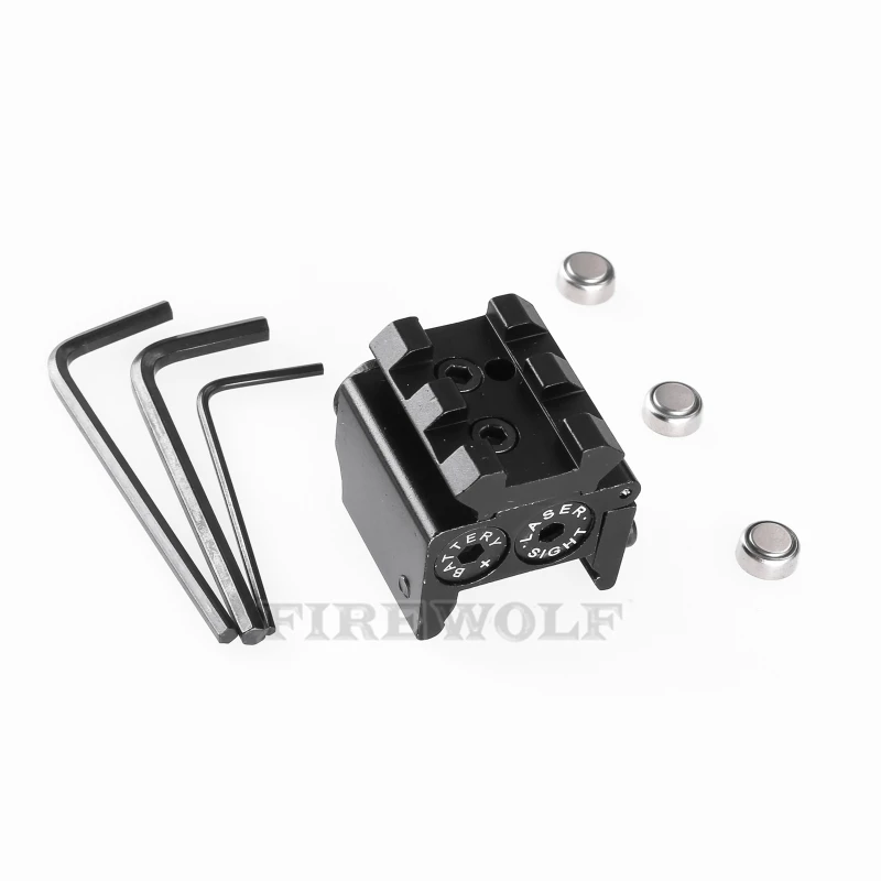 Лазерный прицел FIRE WOLF 650nm 300m Mini высокое качество тактический с красной точкой 28x26