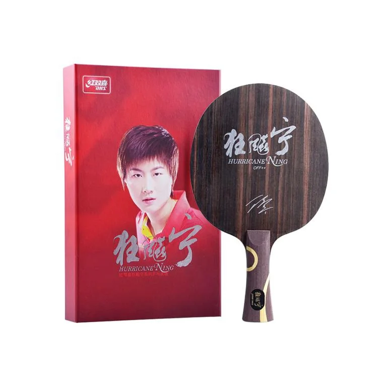 

DHS Hurricane Ning Table tennis racket racquet sports ping pong paddles dhs racket world champion Ding Ning Ebony