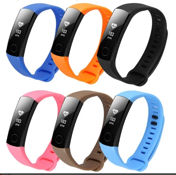 Новый ремешок для Honor band 3 1 шт. 3. Сменный Модный спортивный силиконовый умного