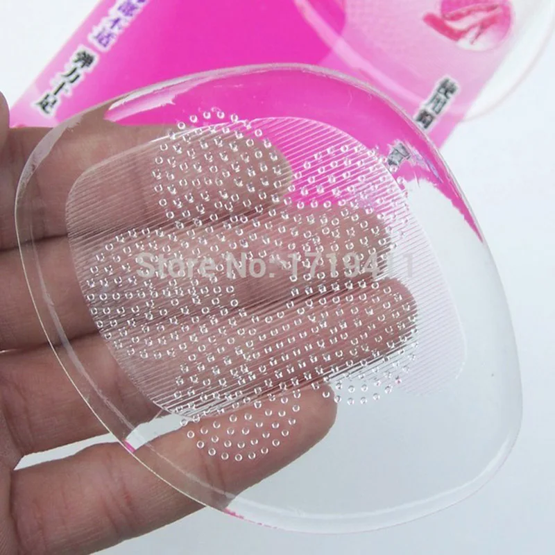 50 пар Цветочный принт Гель силиконовая колодка для обуви стельки женщин высокий