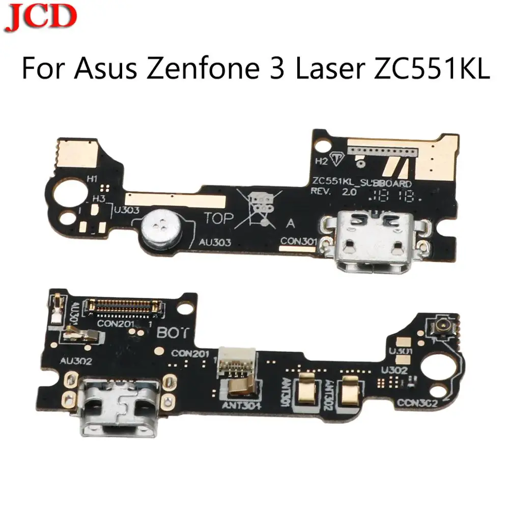 JCD новая Замена для Asus Zenfone 3 Laser ZC551KL док разъем Micro USB зарядный порт гибкий кабель