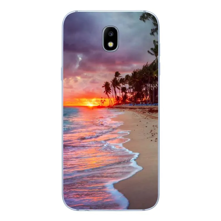 CROWNPRO чехол s для samsung J7 чехол Мягкая силиконовая задняя накладка из ТПУ чехол для Funda samsung Galaxy J 7 J730 J7Pro Pro Чехол для телефона - Цвет: A