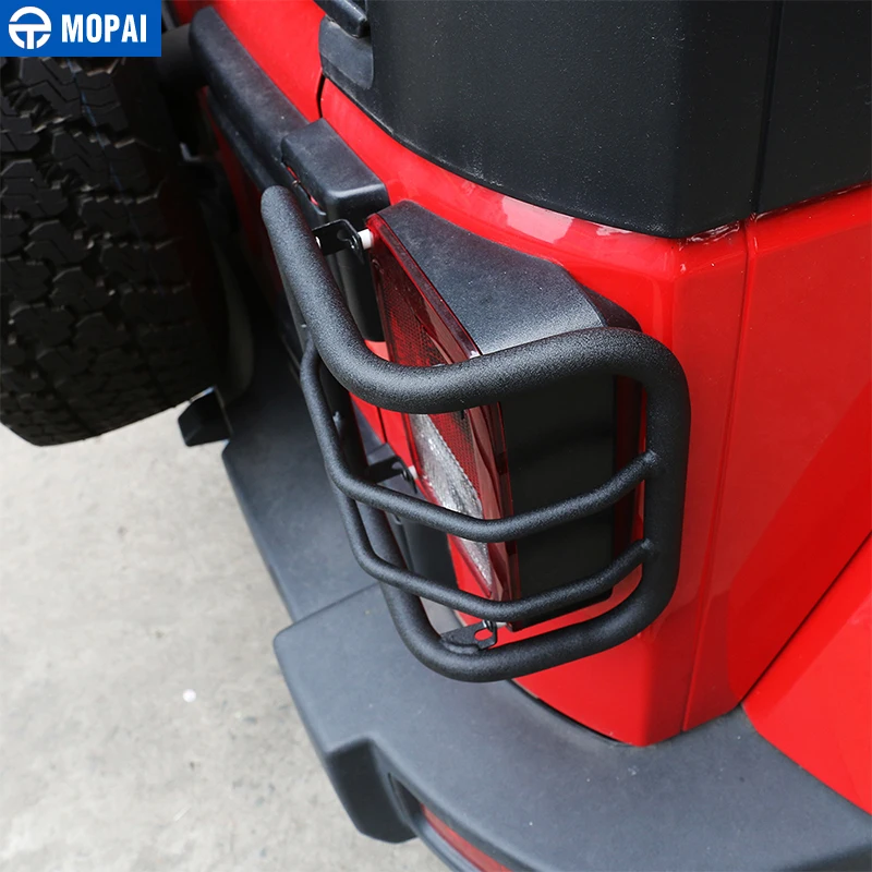 MOPAI каркасы фонарей для джип Вранглер металлический Автомобильный задний фонарь