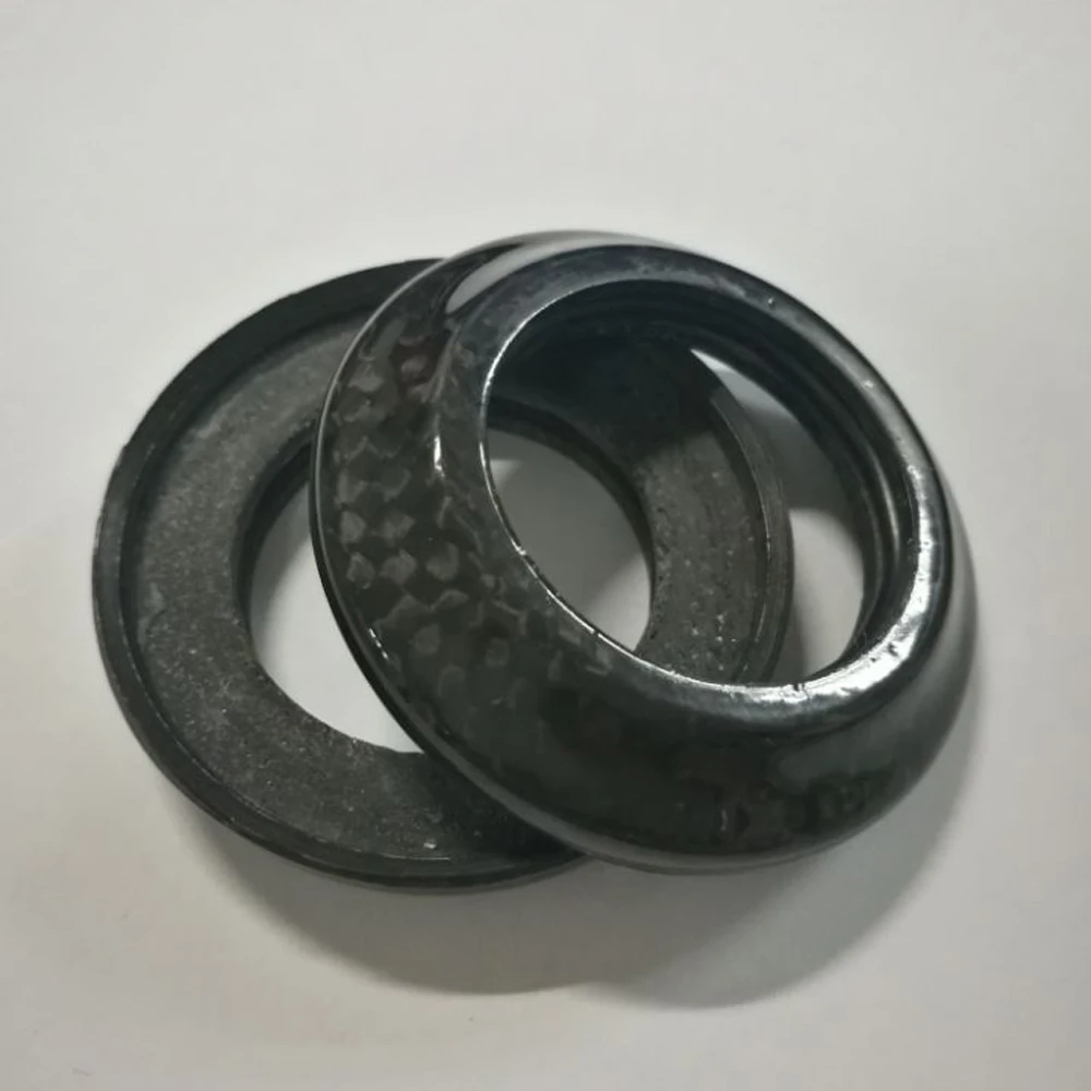One peice 3K Глянцевая гарнитура из углеродного волокна Прокладка 1-1/8 ''Mtb дорожный