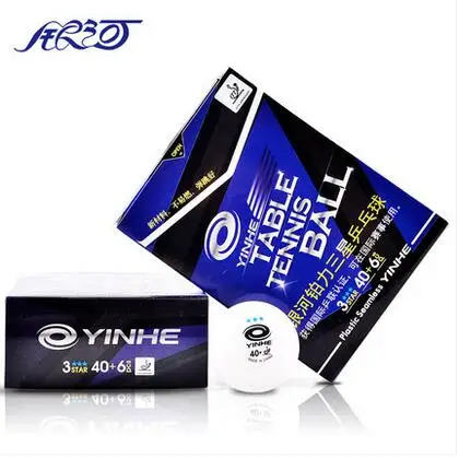 Оригинальный YINHE 3 Star 40 +/S40 + новый материал бесшовный пп мяч для настольного