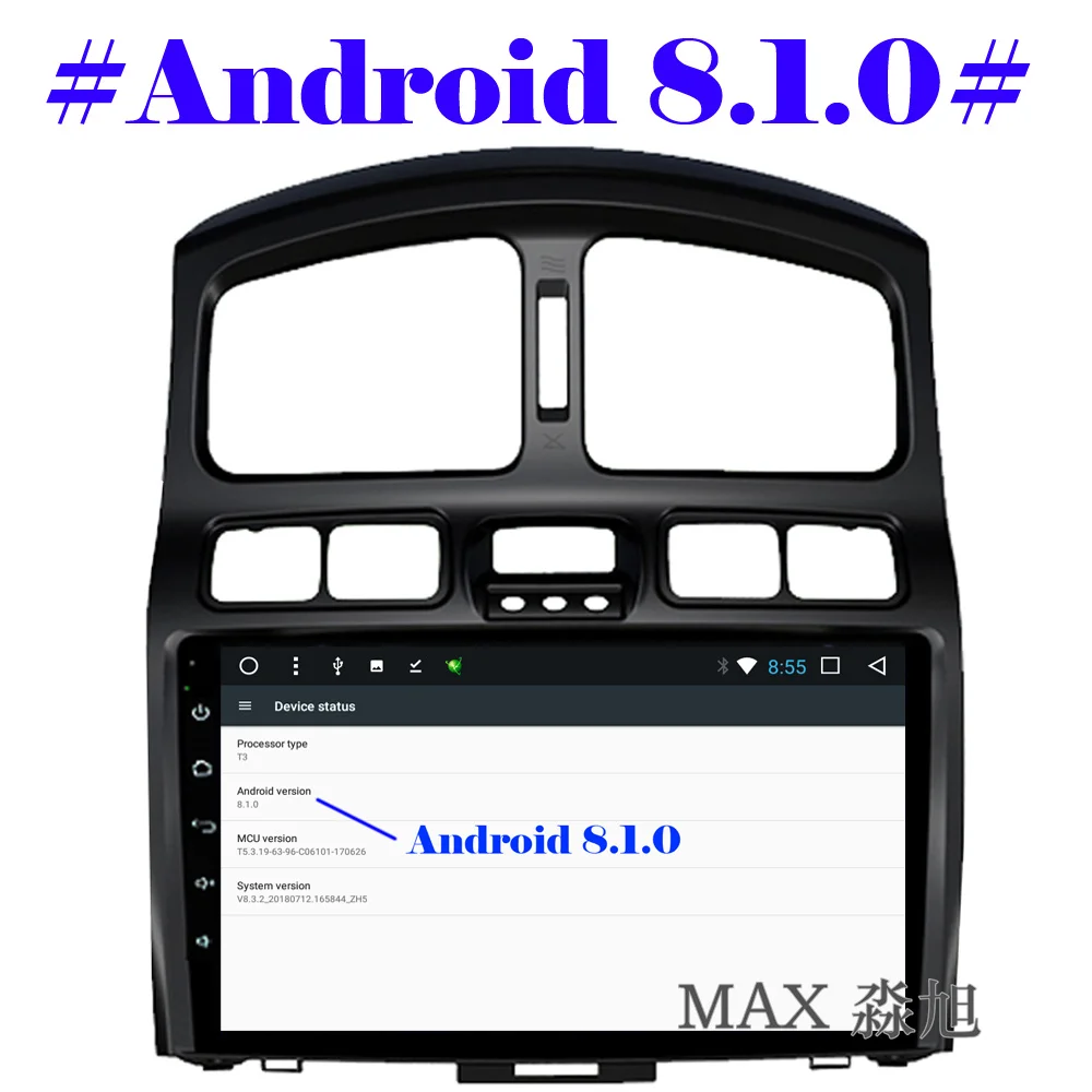 Макс Android 8 1 автомобильный dvd-плеер для HAWTAI Santa Fe автомобильное радио RDS WiFi SWC GPS