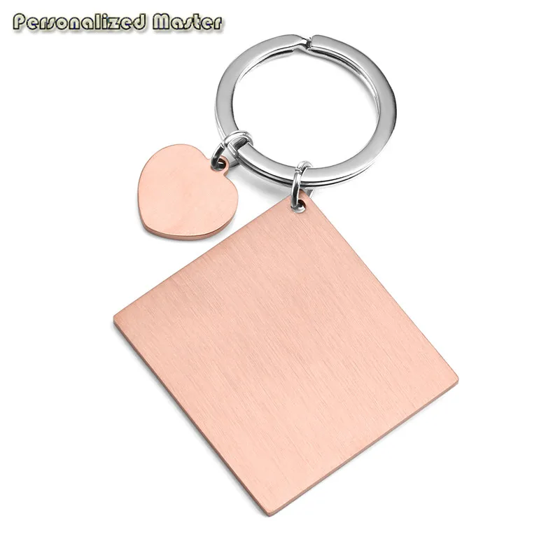 

Personalized Master Custom Special Date Calendar Keychain Engraved Symbol Heart Pendant Keyring Family Couples Graduation gift