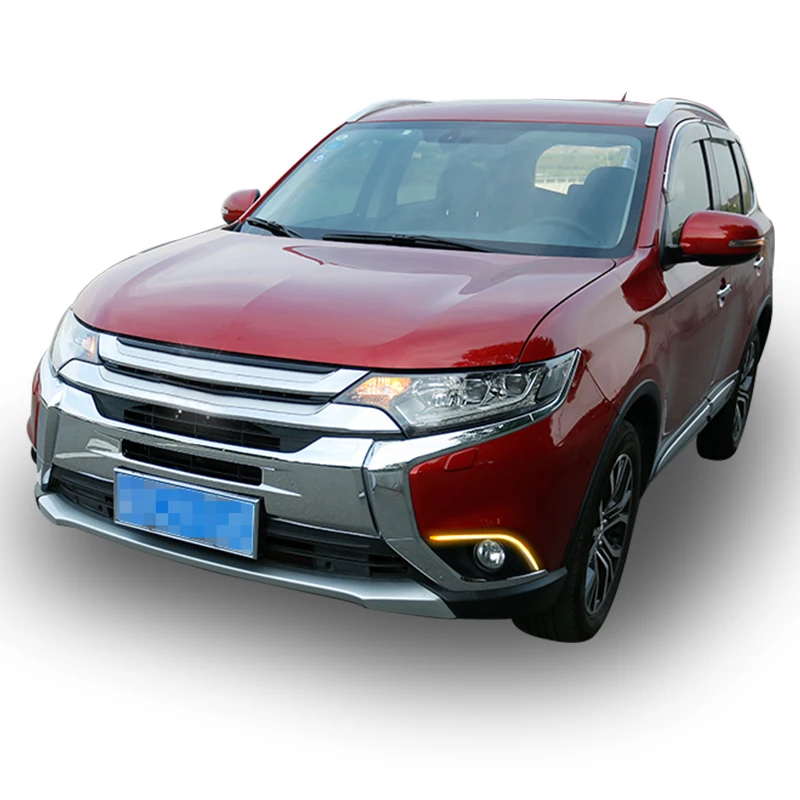 ROADOT стайлинга автомобилей Аксессуары для Mitsubishi outlander 2015 2016 2017 12 В drl светодиодный