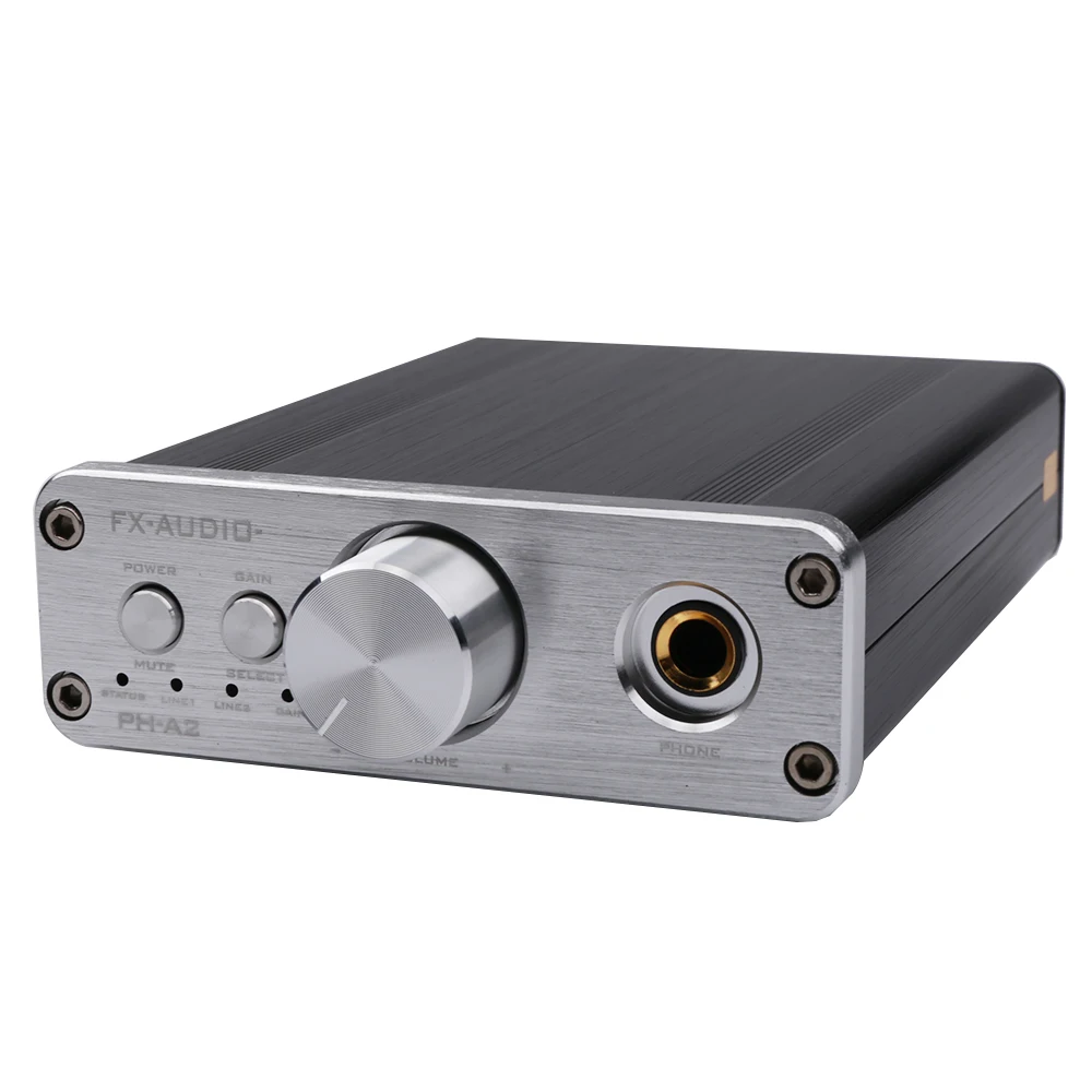 FX AUDIO PH A2 мини Настольный усилитель для наушников Портативный Hi Fi аудио OPA2604AP