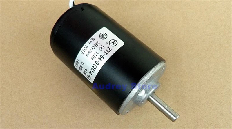 Новый двухшариковый подшипник двигатель 2500 В постоянного тока об/мин 45 Вт для