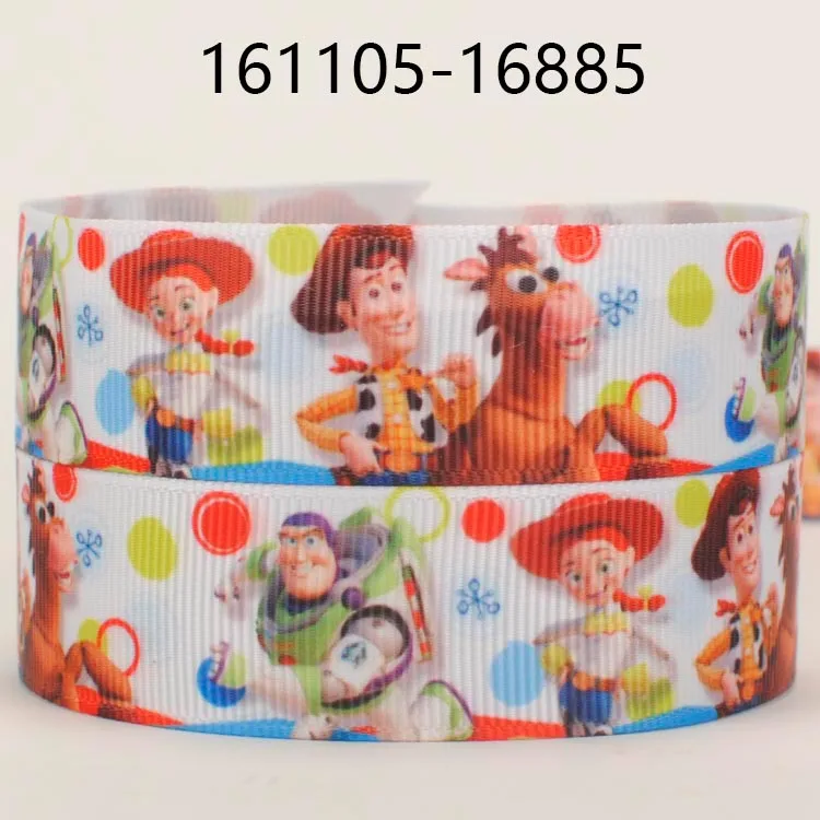Новые продажи 50 ярдов История игрушек Мультфильм ленты напечатаны grosgrain