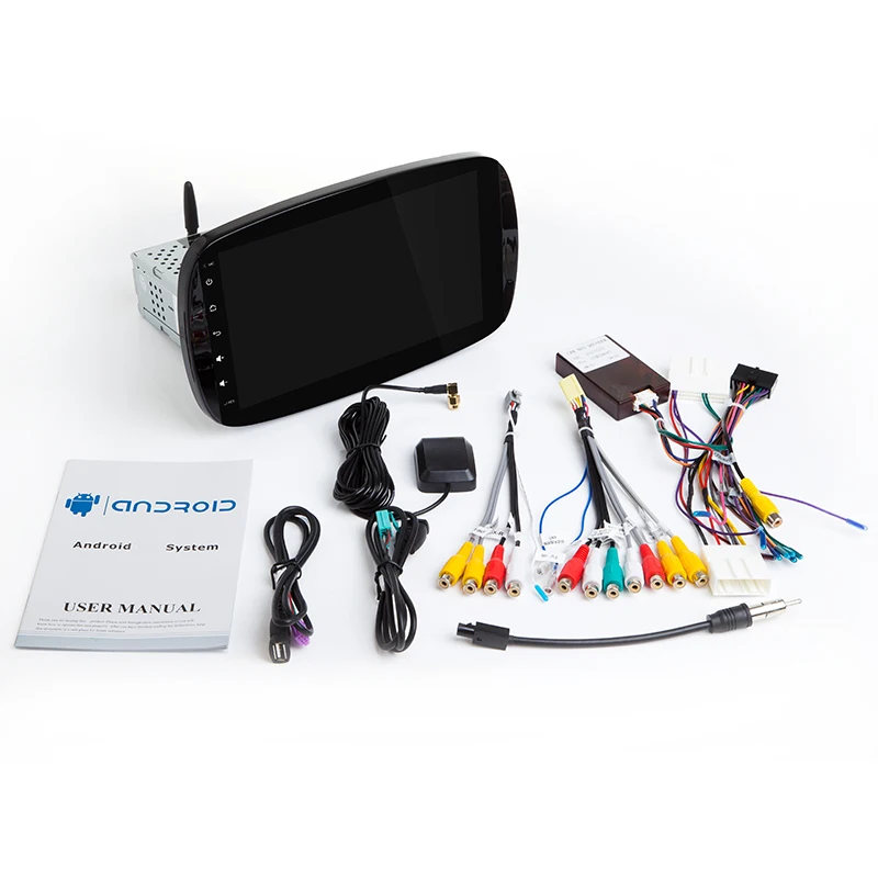 9 &quotAndroid 8 0 автомобильный проигрыватель с радио и GPS для BENZ Smart Fortwo W453 2014 2018 4 + 32 ГБ DAB
