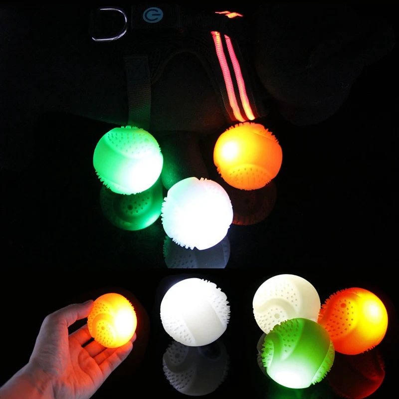 Жевательная игрушка для домашних животных светодиодный силиконовый светящийся