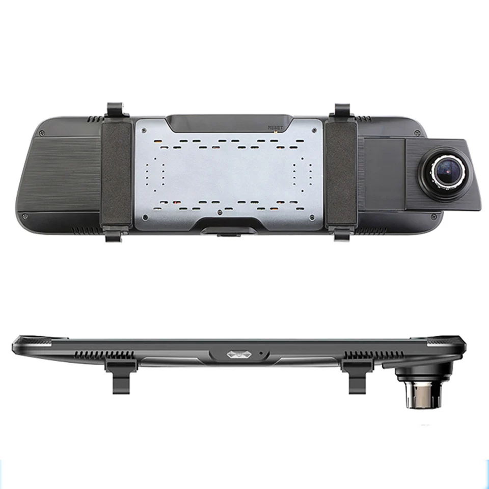 WiFi 4G Android Автомобильная dvr камера 1" Зеркало 1080P Full HD ADAS gps двойной объектив видеорегистратор заднего вида видео регистратор