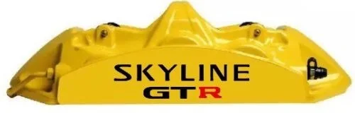 Для Skyline GTR Hi Temp тормозной суппорт виниловая наклейка x6 (любой цвет) Автомобильный