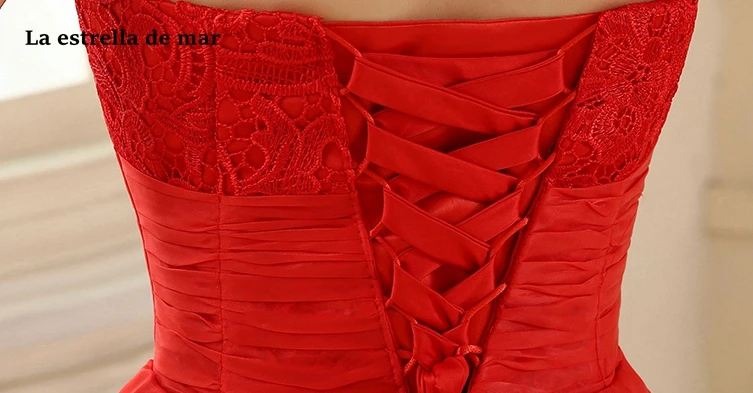 Robe demoiseur d'honneur,, новинка, кружевное платье без бретелек, фиолетовое, цвета шампанского, красное, на высоких и низких каблуках, платья подружек невесты, недорогие, vestidos de madrinha