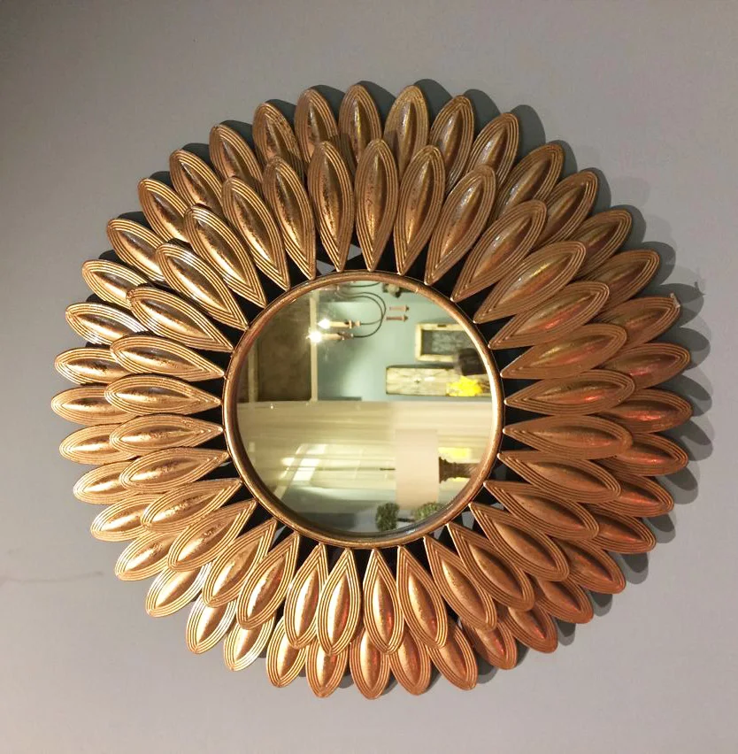 Защита от солнца с украшением в виде милого цветка зеркала домашний декор