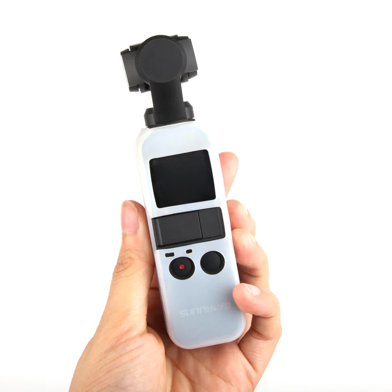 Для DJI OSMO Карманный шарнирный стабилизатор силиконовый чехол + шнурок устойчивый