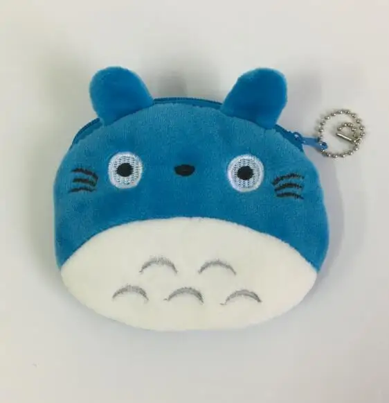 4 цвета-Kawaii CAT Cat 10 см плюшевый Кошелек для монет, кошелек для монет, сумочка, футляр Для монет; брелок плюшевая монета сумочка - Цвет: 2