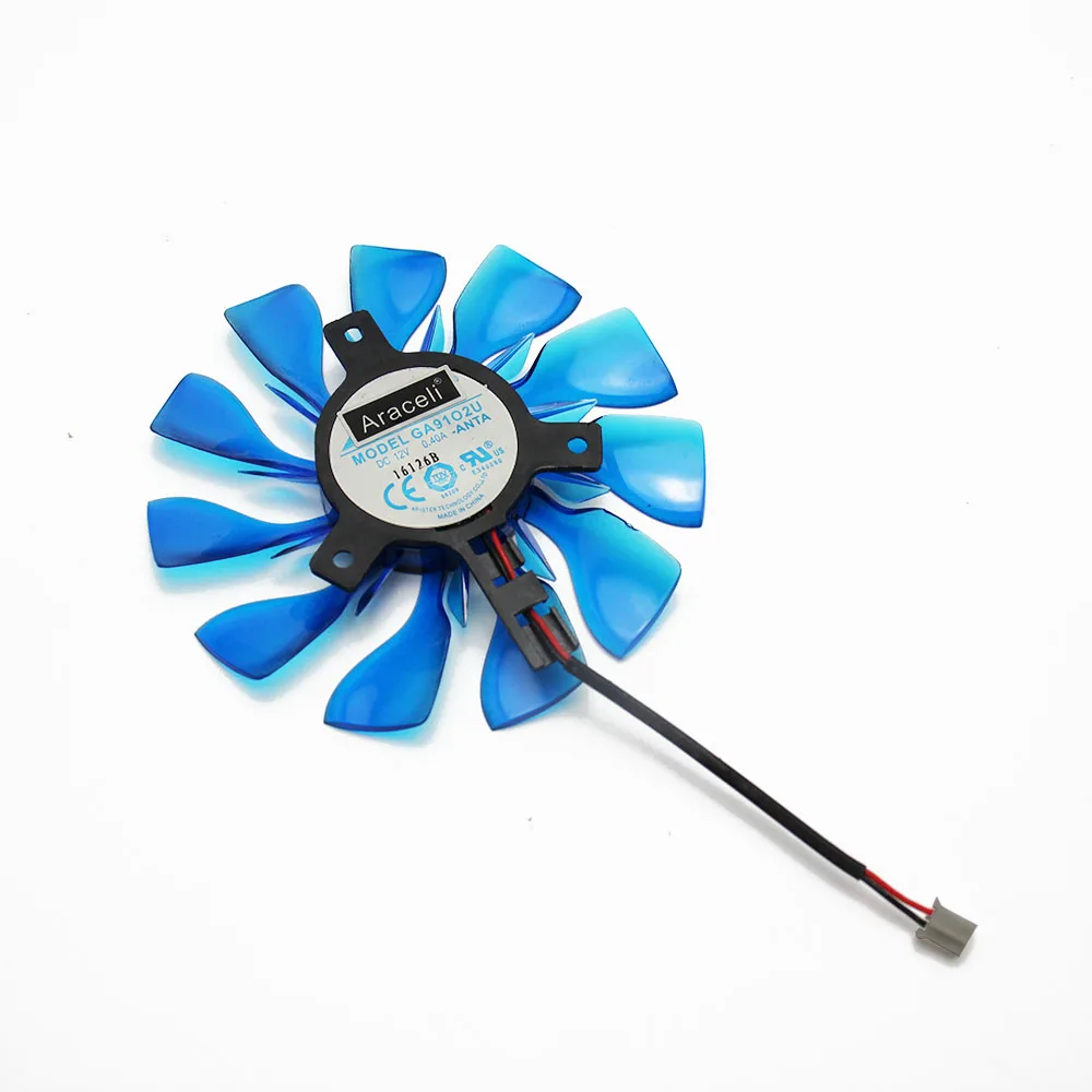 88mm GA91O2U R7 250X 260 2Pin Cooler Fan For HIS iCooler 360 GREEN Graphics Card Cooling | Компьютеры и офис