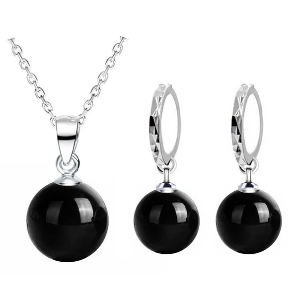 Оптовая продажа подарочные серьги 8 мм Новое поступление блестящий натуральный