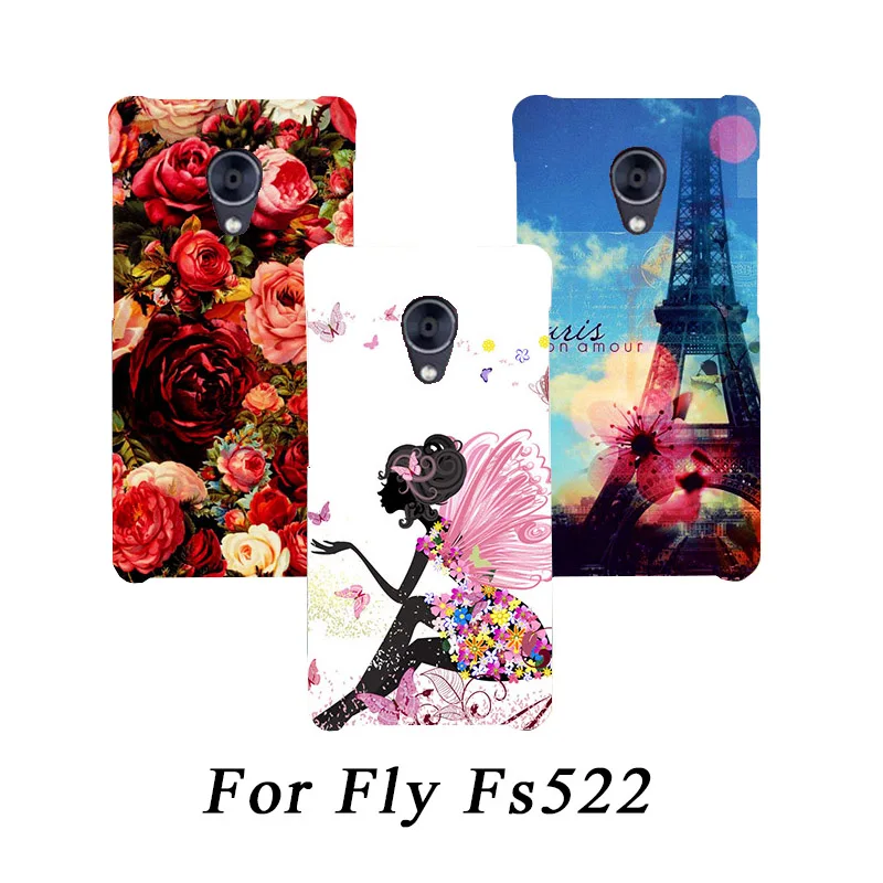 Чехол для Телефона Fly Cirrus 14 FS522 Новый Модный чехол с принтом сделай сам цветные