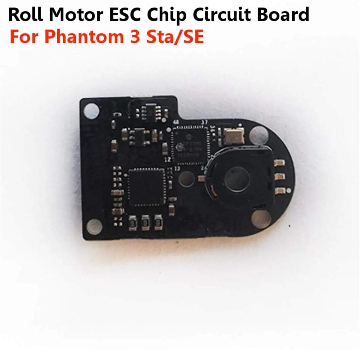 Рулон двигателя ESC чип монтажная плата для DJI Phantom 3 Sta/SE/Adv/Pro R ось P ось Ремонт Запчасти для DJI Phantom 3 Аксессуары