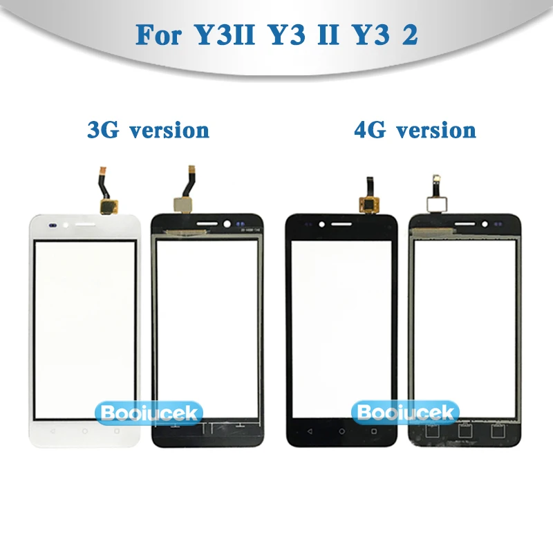 Высококачественная внешняя стеклянная панель для Huawei Y3II Y3 II 2 3G 4G|Сенсорные