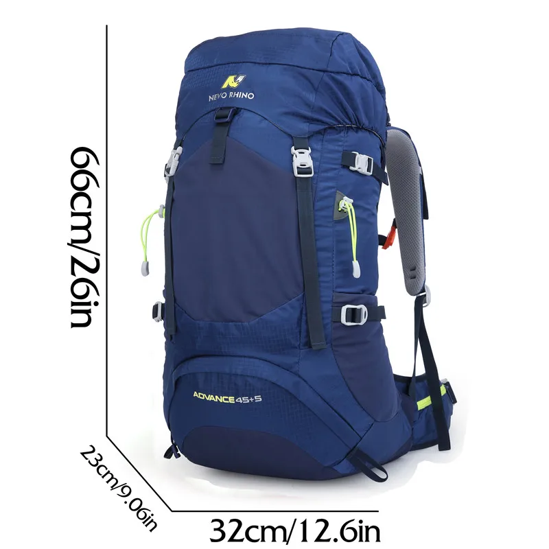NEVO RHINO 50L водонепроницаемый мужской рюкзак унисекс дорожная сумка походный открытый альпинистский рюкзак для мужчин