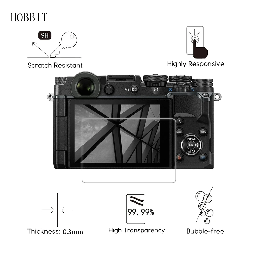 Для Olympus PEN F цифровая камера 0 3 мм 9H прозрачная защитная пленка для экрана из