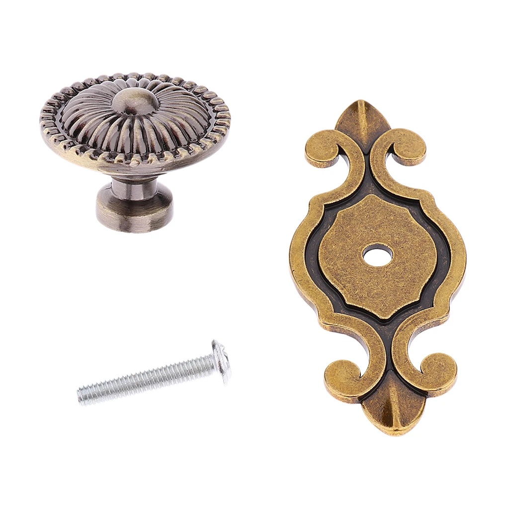 Винтажная ручка для шкафа в античном стиле ретро|Ручки шкафа| |
