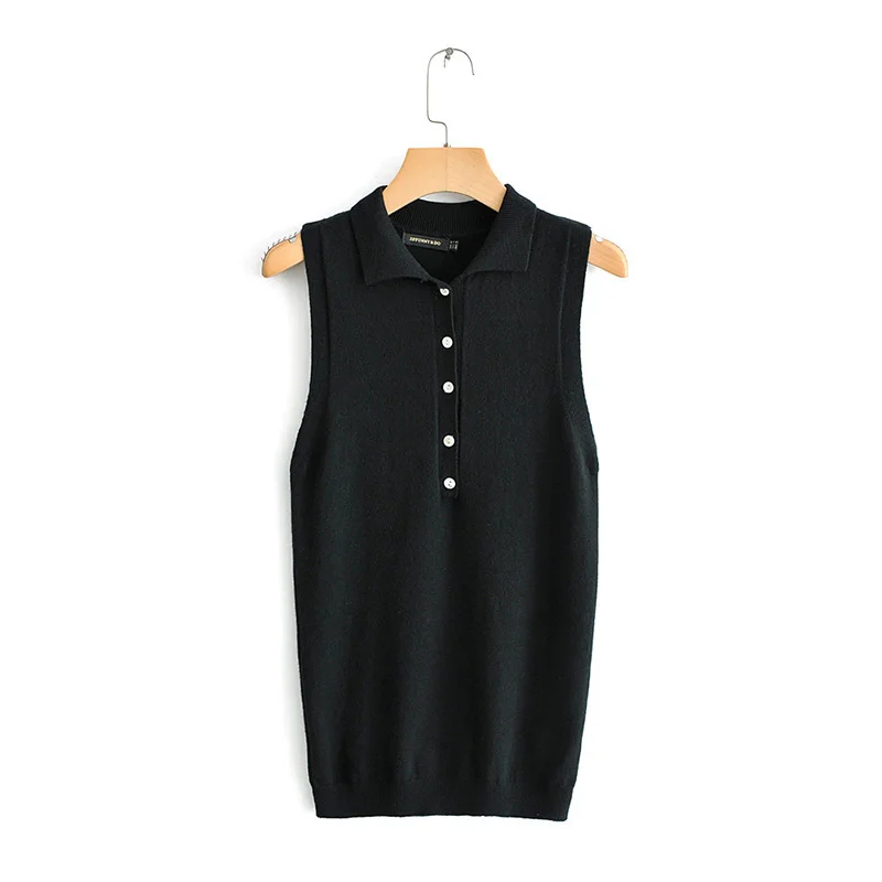 Летняя длинная рубашка поло Женская Повседневная однотонная трикотажная без