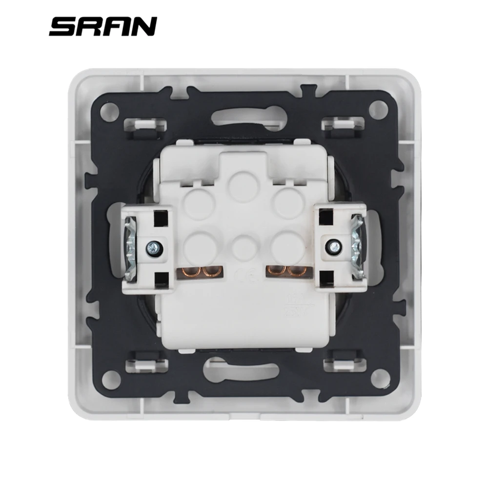 SRAN настенная розетка Франция 16A 250V французский стандарт заземление 2.5D филе