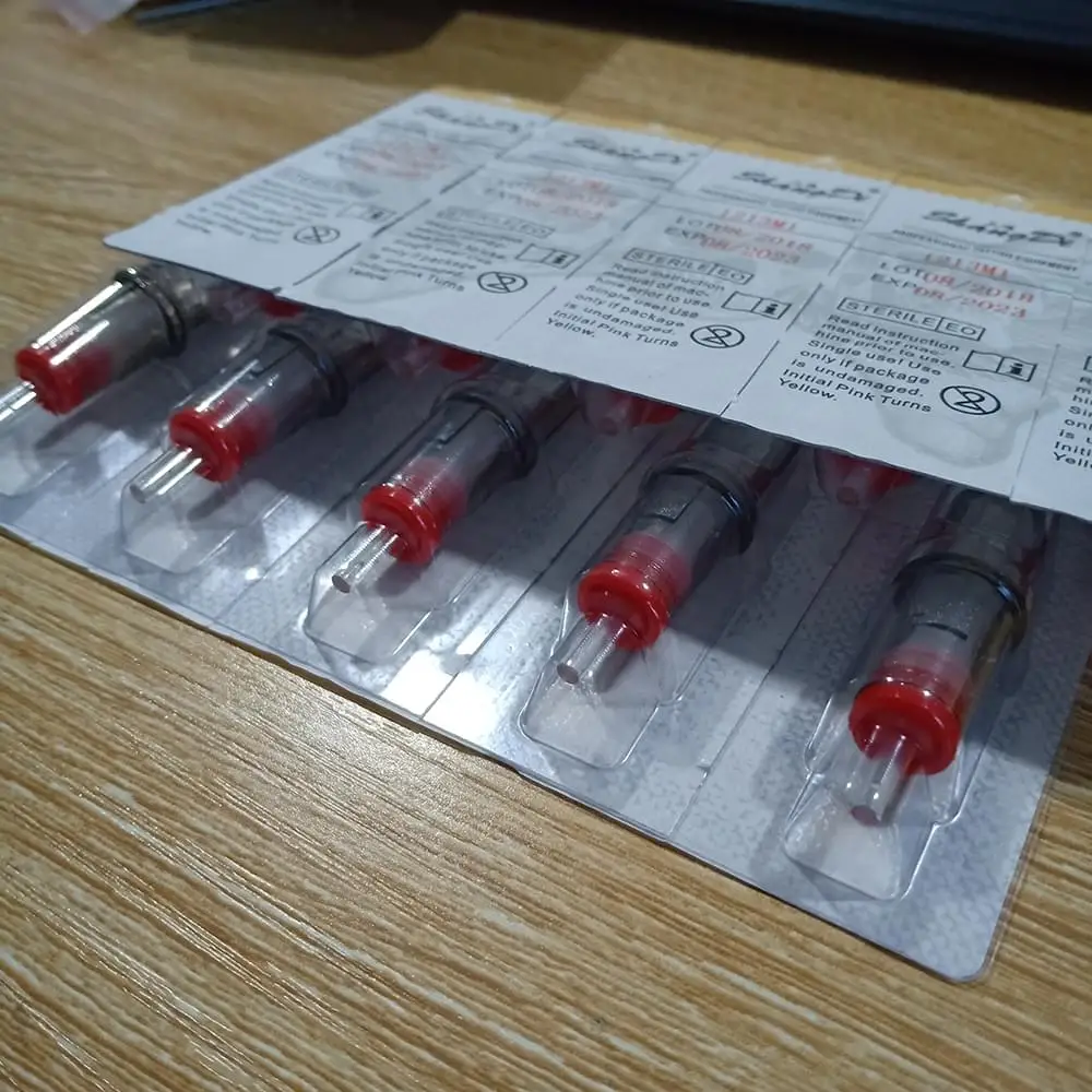 5 шт. одноразовые иглы для картриджей татуажа бровей полуперманентный макияж