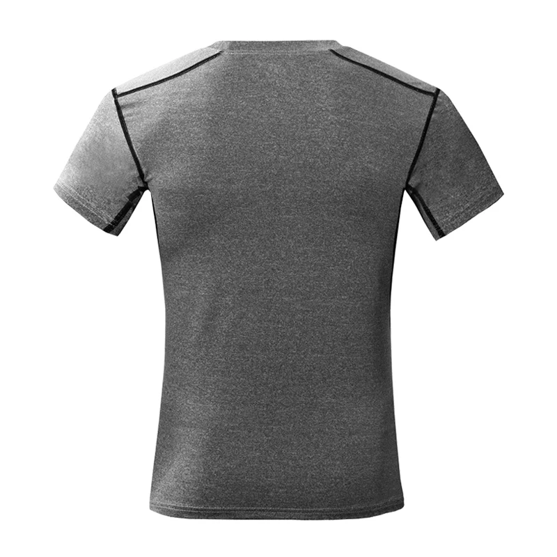 2019 горячая Распродажа Мужская компрессионная футболка с коротким рукавом и