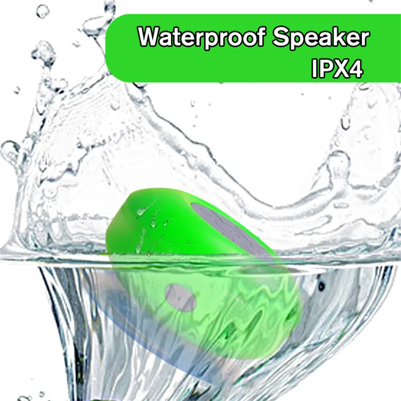 Водонепроницаемая портативная колонка для душа Bluetooth беспроводная гарнитура