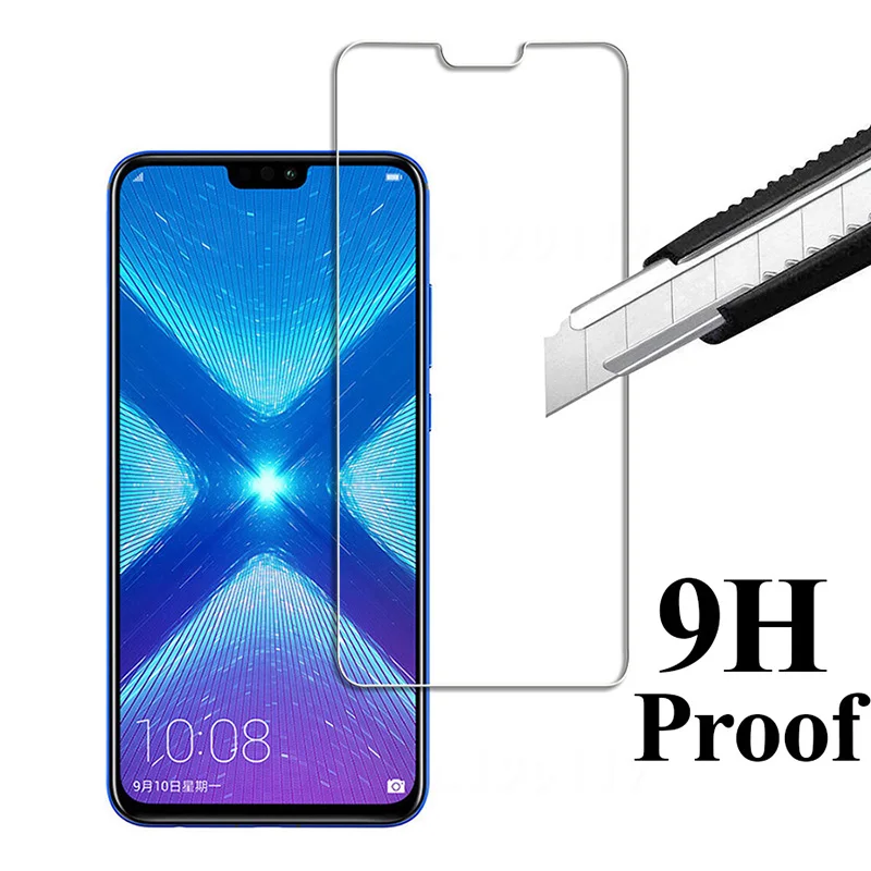 Honor 8x стекло для huawei honor 8x honer hono 8c 8 x Lite Защитная пленка для экрана из закаленного стекла huavei x8 c8 8lite