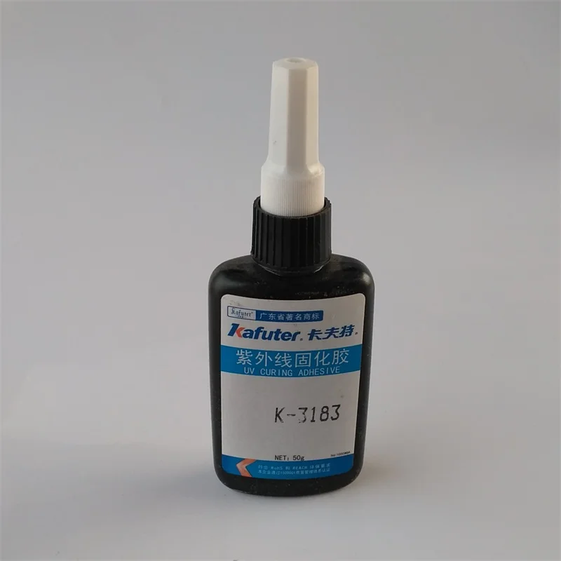 Kafuter 50 г K 3183 PCB свинцовый крепежный Клей Стекло Металл доска клей УФ клей|board