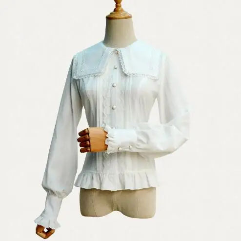 Женская блузка белая/черная с длинным рукавом фонариком|shirt shirt|shirt slimshirt long |