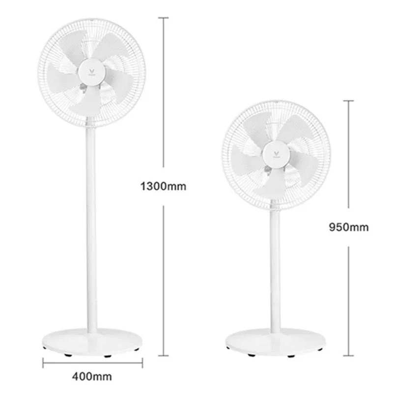 Xiaomi VIOMI Home Desktop Floor Fan Natual Wind Vertical 3 Adjustment Mechanical Standing Air Conditioner For | Бытовая техника