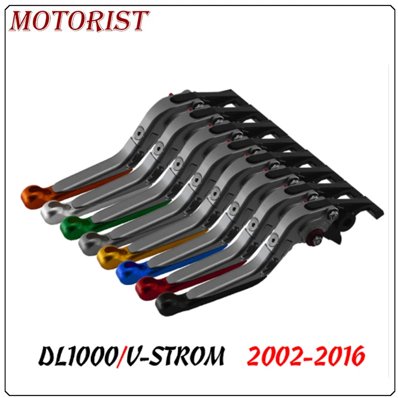 

MOTORIST For Suzuki DL1000 V-strom 2002-2016 dl1000 2003 2004 2005 2006 VSTROM 2013 2014 2015 CNC motorcycle clutch brake lever