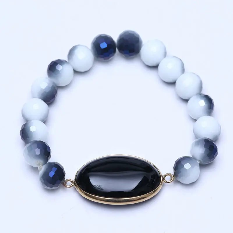 Новый уникальный браслет с кристаллами Галактики ювелирный набор градиентный