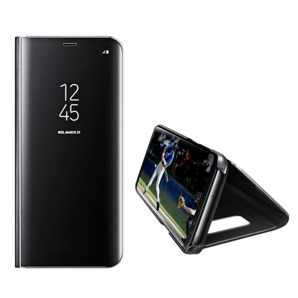 Для iPhone 11 pro max 6 7 8 plus X XS XR стиль книги покрытие зеркальный эффект ударопрочный PU