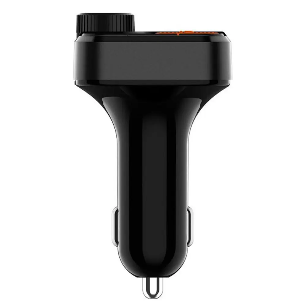 Vehemo двойной USB fm-передатчик Громкая связь Bluetooth бас MP3 гарнитура Электроника 2.4A+ 1A портативный плеер аудио Смарт Alpine