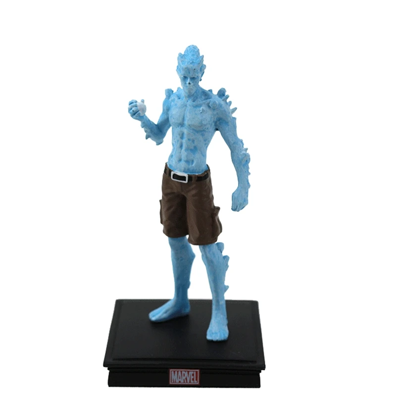 Marvel X-men Росомаха шторм Магнето Iceman лунный рыцарь Дэдпул фигурка игрушка кукла Brinquedos Фигурки подарок - Цвет: Iceman With Box