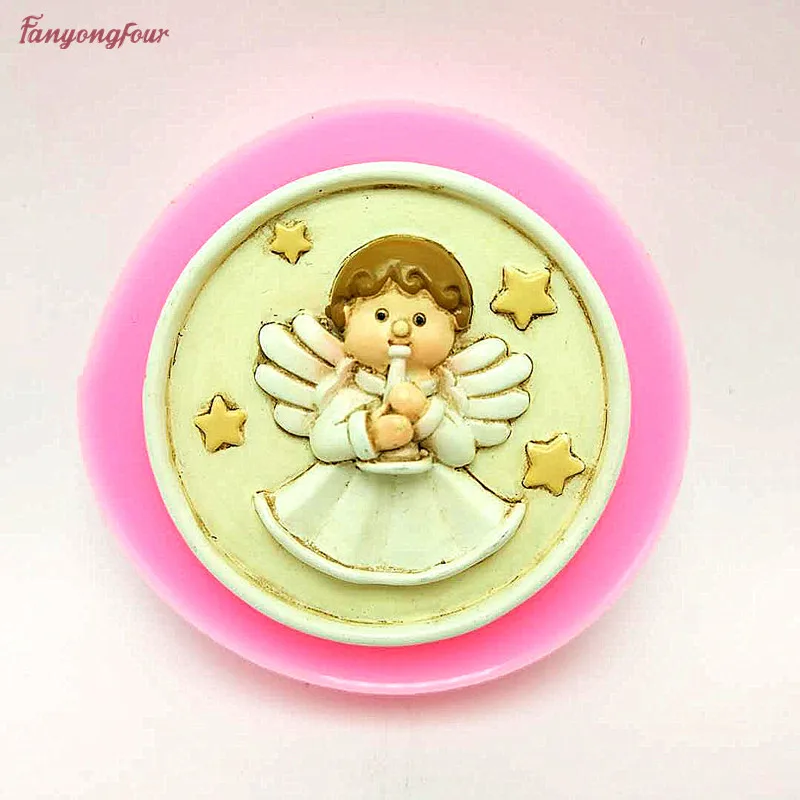 Новая Труба Форма ангела шоколадный мусс инструменты для приготовления пищи