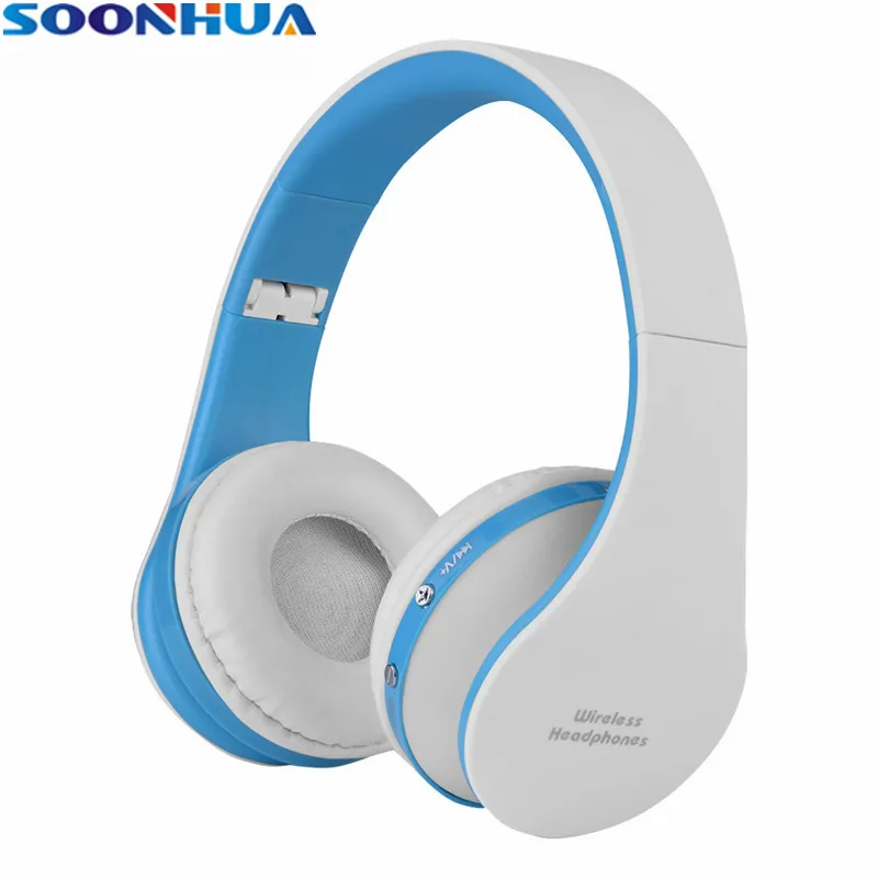 Беспроводные складные наушники SOONHUA с мягкими подушками Bluetooth 4 0 EDR мощная