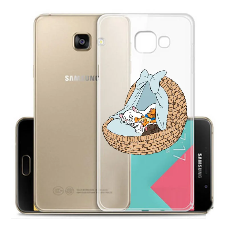 Силиконовый чехол из ТПУ для Samsung 2016 2017 A5 A7 J3 J5 J7 A6 A8 с рисунком